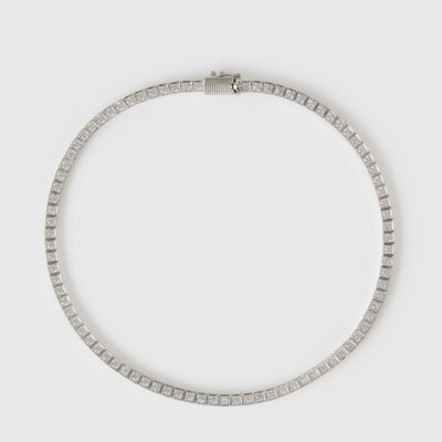 Camilla and Marc Sloane Necklace — silver - Image 1