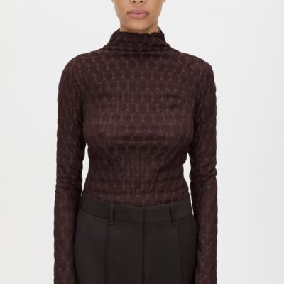 Camilla and Marc Sissil Top — chocolate - Image 2