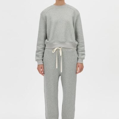 Camilla and Marc Savannah Crew Neck Tracksuit Top — grey marle - Image 1