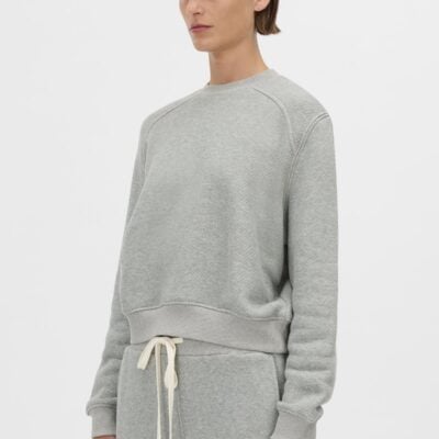 Camilla and Marc Savannah Crew Neck Tracksuit Top — grey marle - Image 2