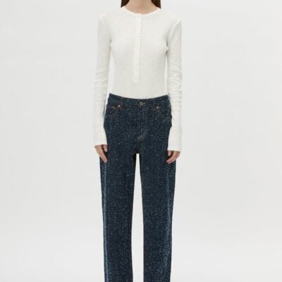 Camilla and Marc Rune Neps Denim Jean — indigo neps - Image 1