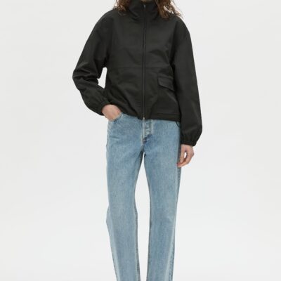 Camilla and Marc Mahdavi Funnel Neck Jacket — black - Image 1