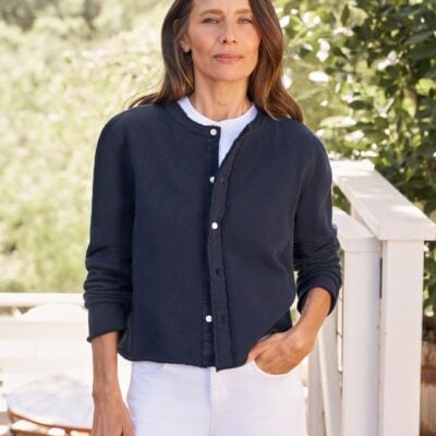 Frank & Eileen JACKIE Classic Navy, Triple Terry - Image 1