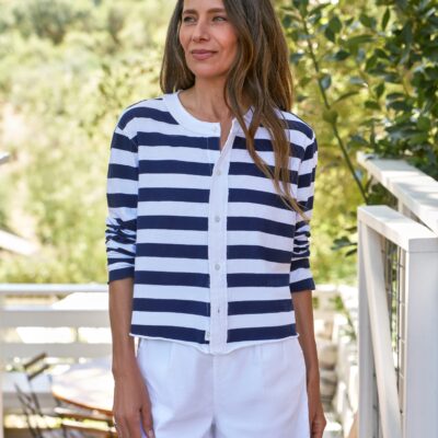 Frank & Eileen JACKIE Nautical Rugby Stripe, Vintage Jersey - Image 1