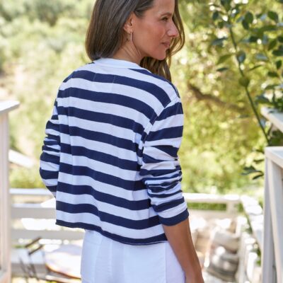 Frank & Eileen JACKIE Nautical Rugby Stripe, Vintage Jersey - Image 2