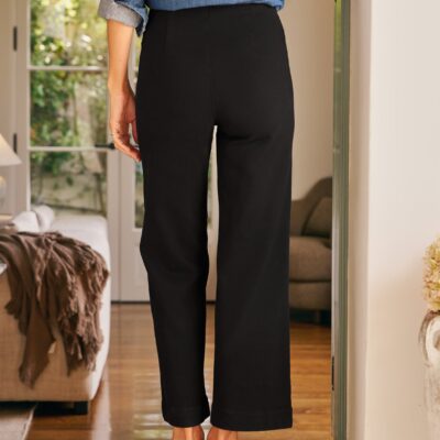 Frank & Eileen WESTPORT ILLUSION Black, Italian Dream™ Denim - Image 2