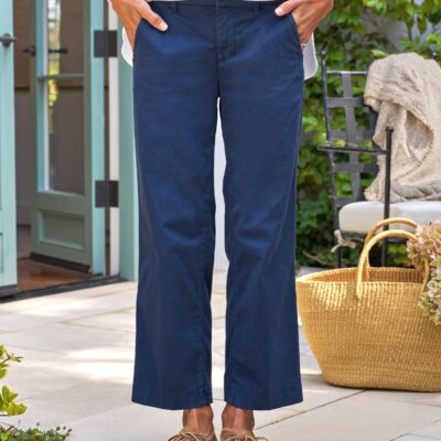 Frank & Eileen WESTPORT Classic Navy, Italian Performance Twill - Image 1