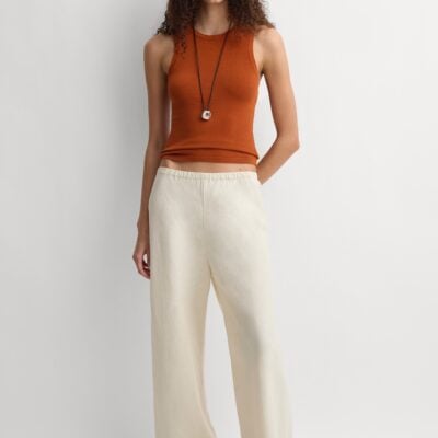 Faithfull The Brand The Linen Pant Milk - Image 1
