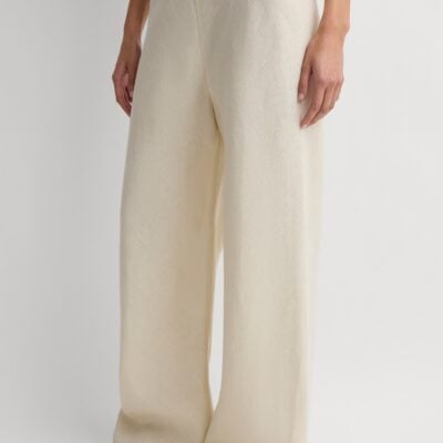 Faithfull The Brand The Linen Pant Milk - Image 2