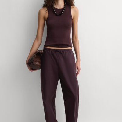Faithfull The Brand The Cotton Pant Prune - Image 1
