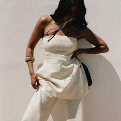 Faithfull The Brand The Bandeau Top Milk - Image 2
