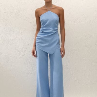 Faithfull The Brand Syna Pant Sky Blue - Image 1