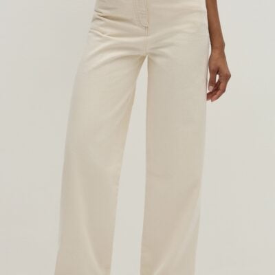 Faithfull The Brand Straight Jean Ecru - Image 2