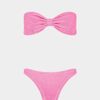 Hunza G Tina Bikini - Bubblegum - Image 1