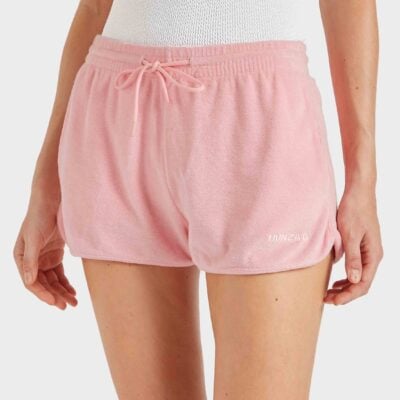 Hunza G Terry Towelling Short - Pink - Image 2