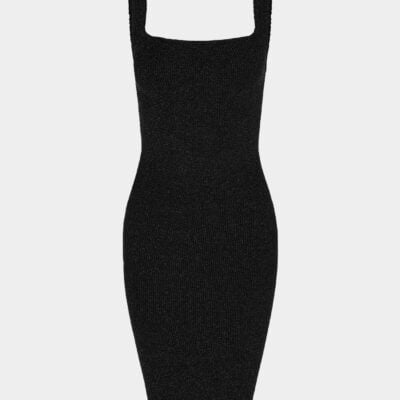 Hunza G Tank Dress - Black - Image 1