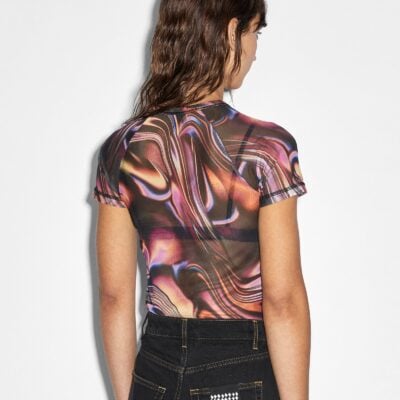 Ksubi VISIONS MESH SS TEE — ASSORTED - Image 2