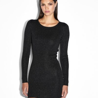 Ksubi UNTAMED LS DRESS BLACK - Image 1