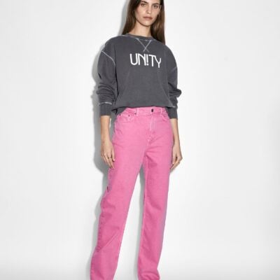 Ksubi UNITY STAR OH G CREW CHARCOAL — GREY - Image 2