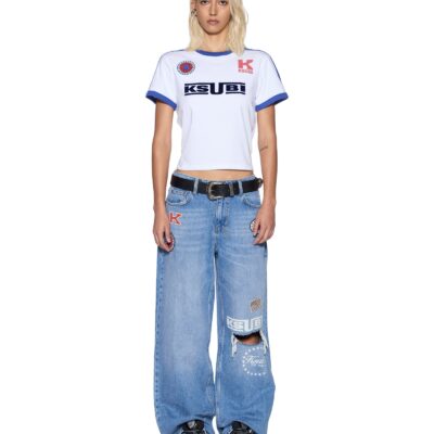 Ksubi UNION SHRUNKEN TEE WHITE - Image 2