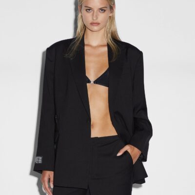 Ksubi ULTIMATE BLAZER BLACK - Image 1
