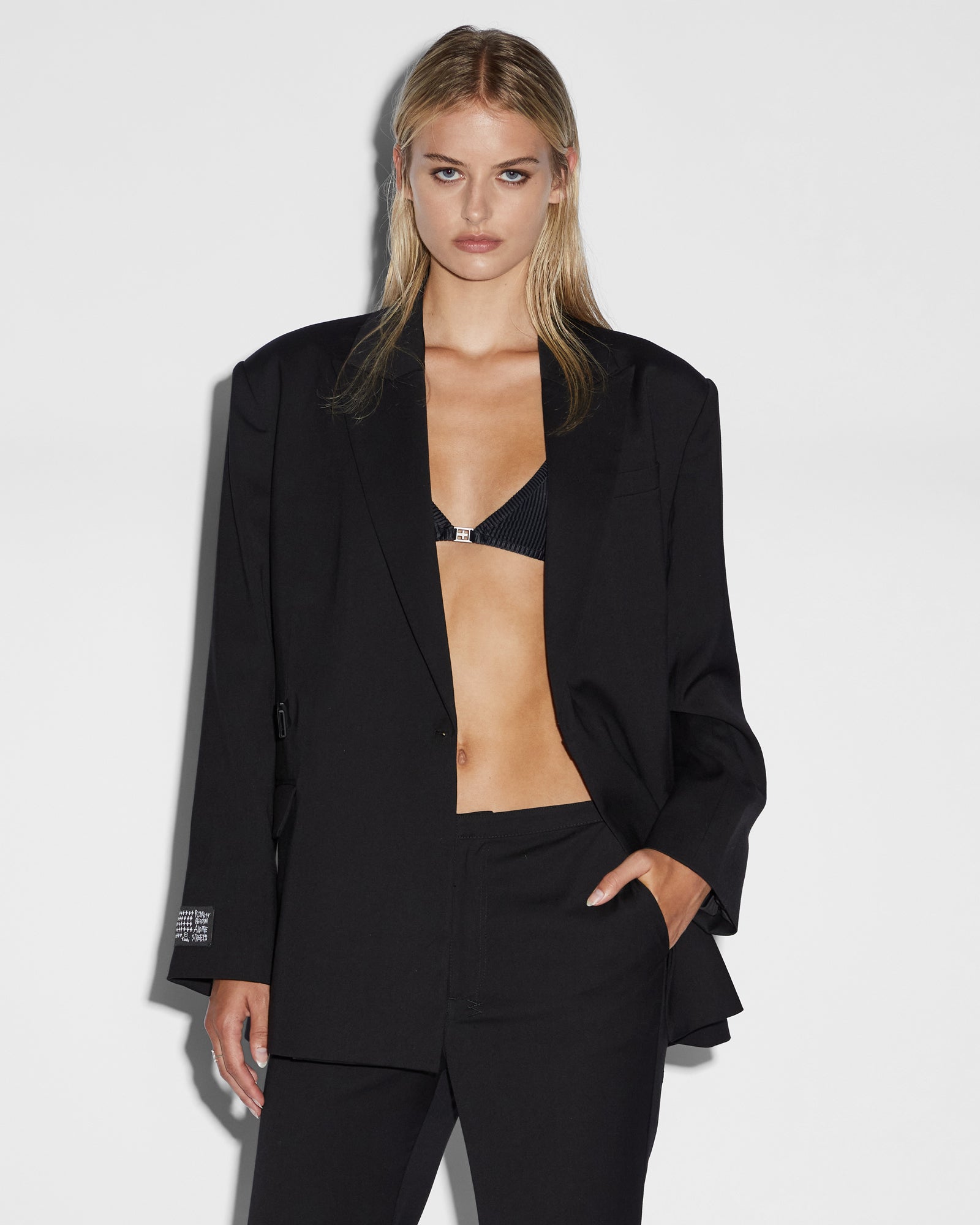 Ksubi ULTIMATE BLAZER BLACK - Image 1