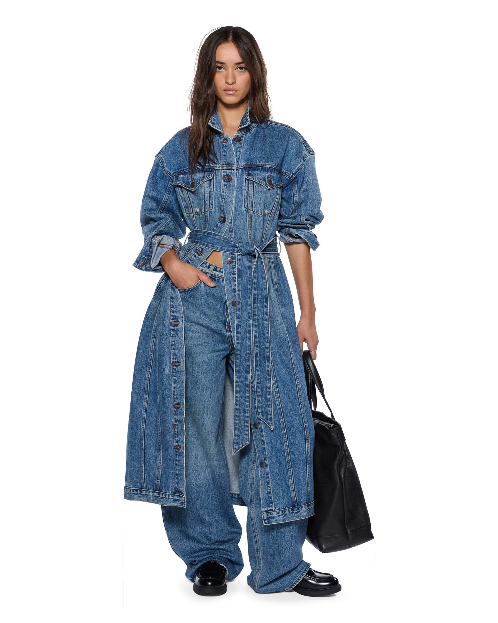 Ksubi TRUCKER COAT RELIK — DENIM - Image 1
