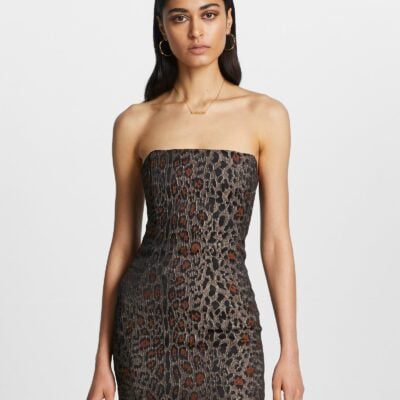 Ksubi THREE AM DRESS LEOPARD — ASSORTED - Image 1