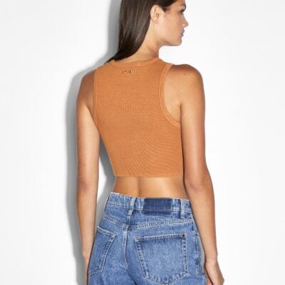 Ksubi SYNDICATE TANK CARAMEL — BROWN - Image 2