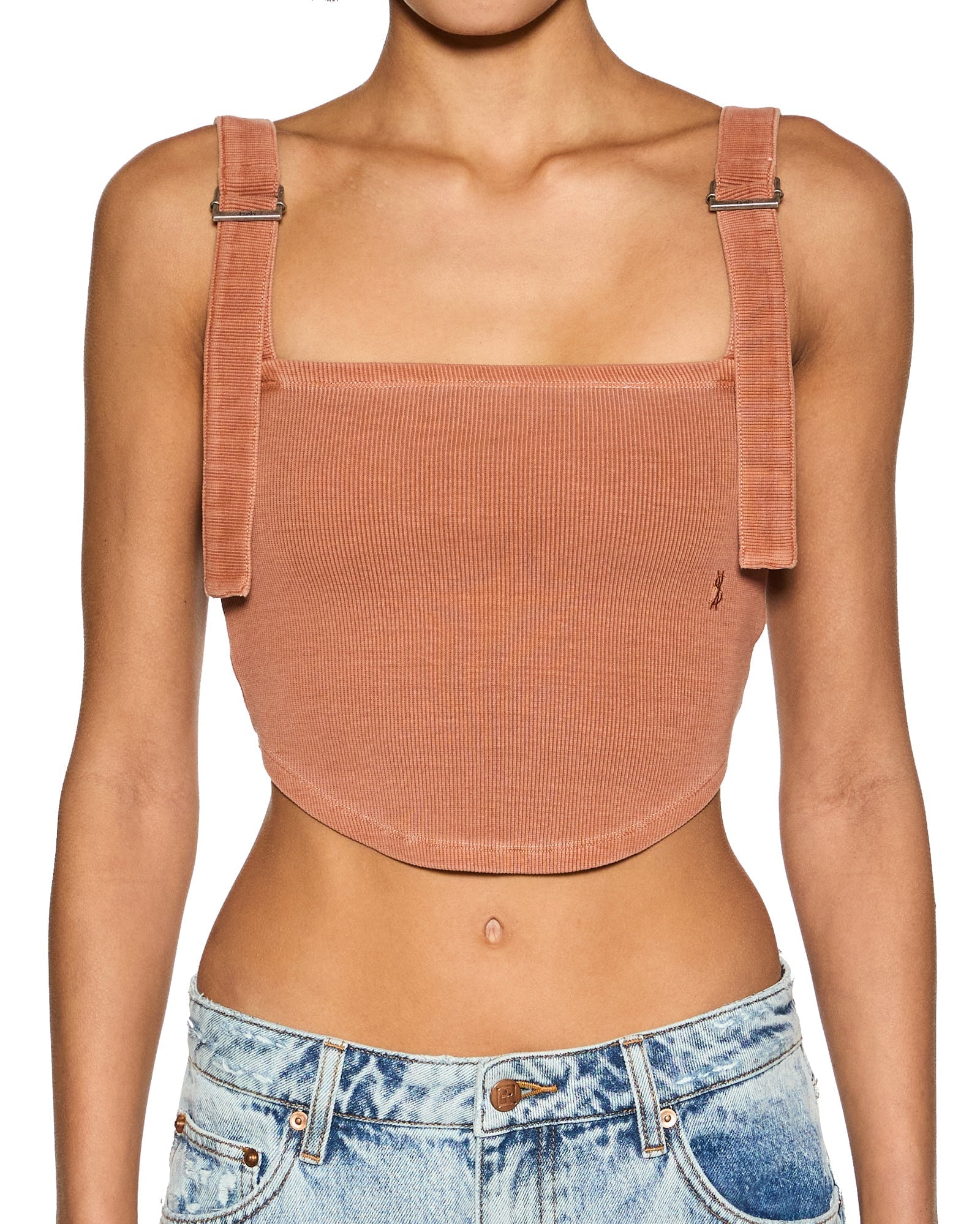 Ksubi SYNDICATE BUCKLE TANK SUNBURN — Brown - Image 3