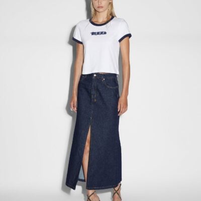 Ksubi SWERVE SKIRT LEGACY — DENIM - Image 2