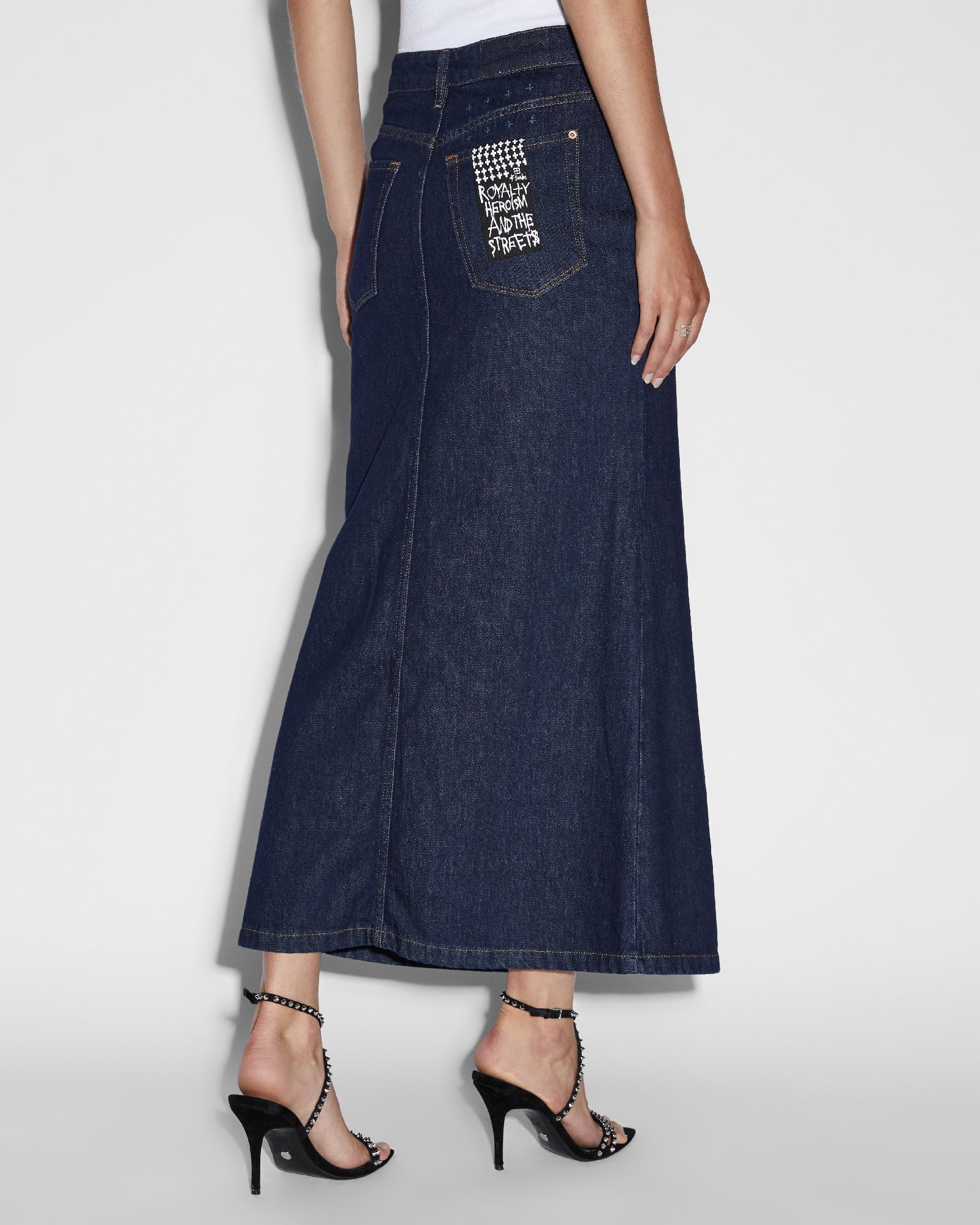 MNKSB140726192416267_3 Ksubi SWERVE SKIRT LEGACY — DENIM - Image 3