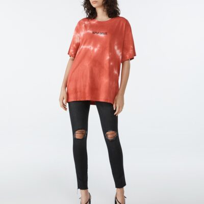 Ksubi SUPER NATURE SS TEE RED DYE - Image 2