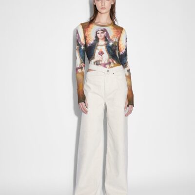 Ksubi STRIDER DETTACHED JEAN ECRU — WHITE - Image 2