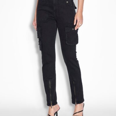 Ksubi STRAIGHT UP STEALTH CARGO — BLACK - Image 1