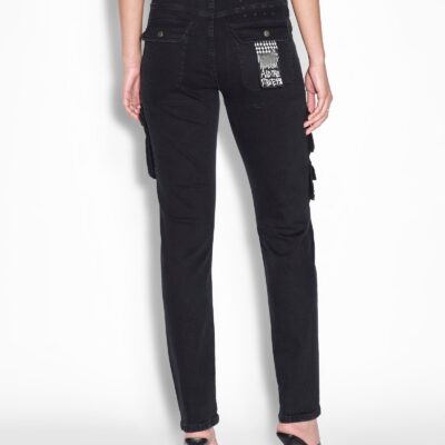 Ksubi STRAIGHT UP STEALTH CARGO — BLACK - Image 2
