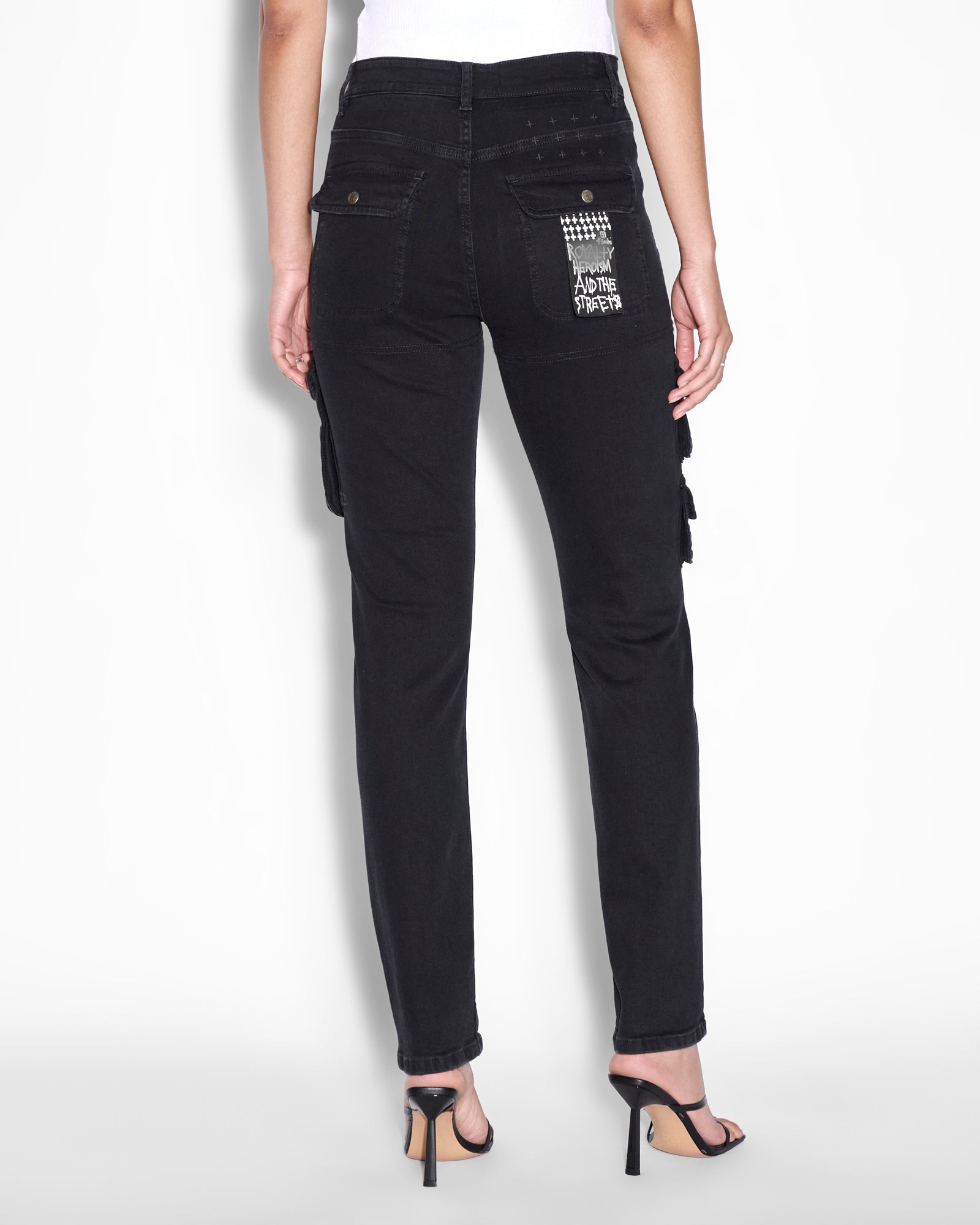 MNKSB140726192416289_2 Ksubi STRAIGHT UP STEALTH CARGO — BLACK - Image 2