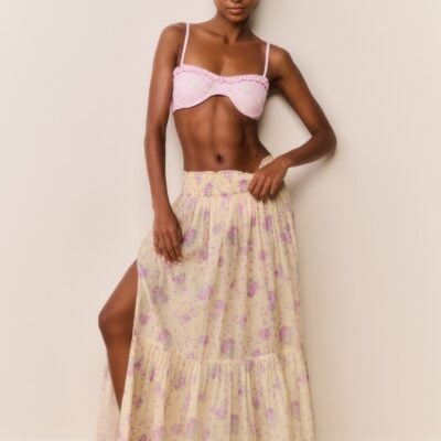 LoveShackFancy Umber Skirt - SUNSHINE DREAM - Image 1