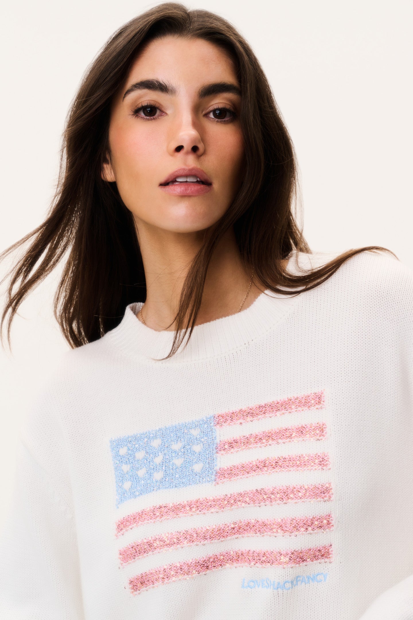 MNLSF300726065606044_3 LoveShackFancy Ty Sparkle Americana Pullover — POP ROCKET - Image 3
