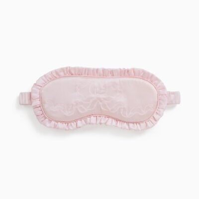 LoveShackFancy Silk Eye Mask — BALLET SLIPPER - Image 1