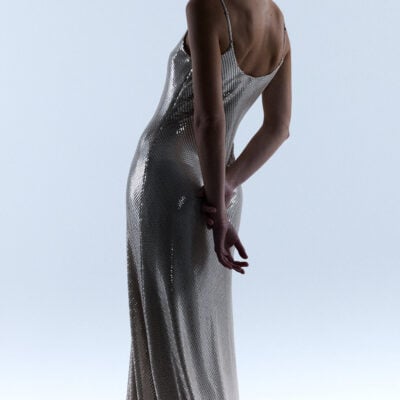 Manning Cartell High Voltage Slip Dress — NUDE SILVER - Image 1