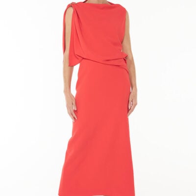 Manning Cartell High Times Drape Dress — POPPY - Image 2