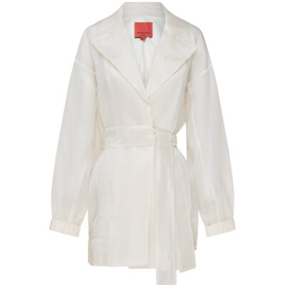 Manning Cartell Organza Bomber — IVORY - Image 1