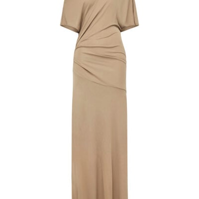 Manning Cartell Sweet Days Drape Dress — TAUPE - Image 1