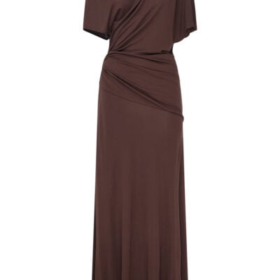 Manning Cartell Sweet Days Drape Dress — MOCHA BROWN - Image 1