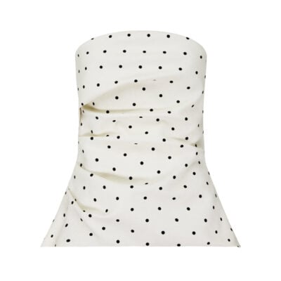 Manning Cartell Dot Dot Dash Bustier — IVORY/BLACK - Image 1