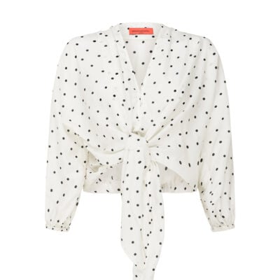 Manning Cartell Dot Dot Dash Top — IVORY/BLACK - Image 1