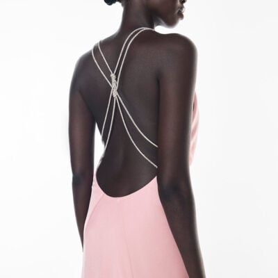 Manning Cartell First Dance Cowl Dress — PASTEL PINK - Image 2