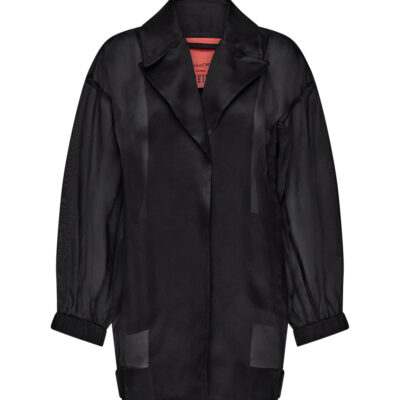Manning Cartell Organza Bomber — BLACK - Image 1