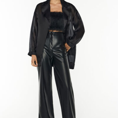 Manning Cartell Organza Bomber — BLACK - Image 2